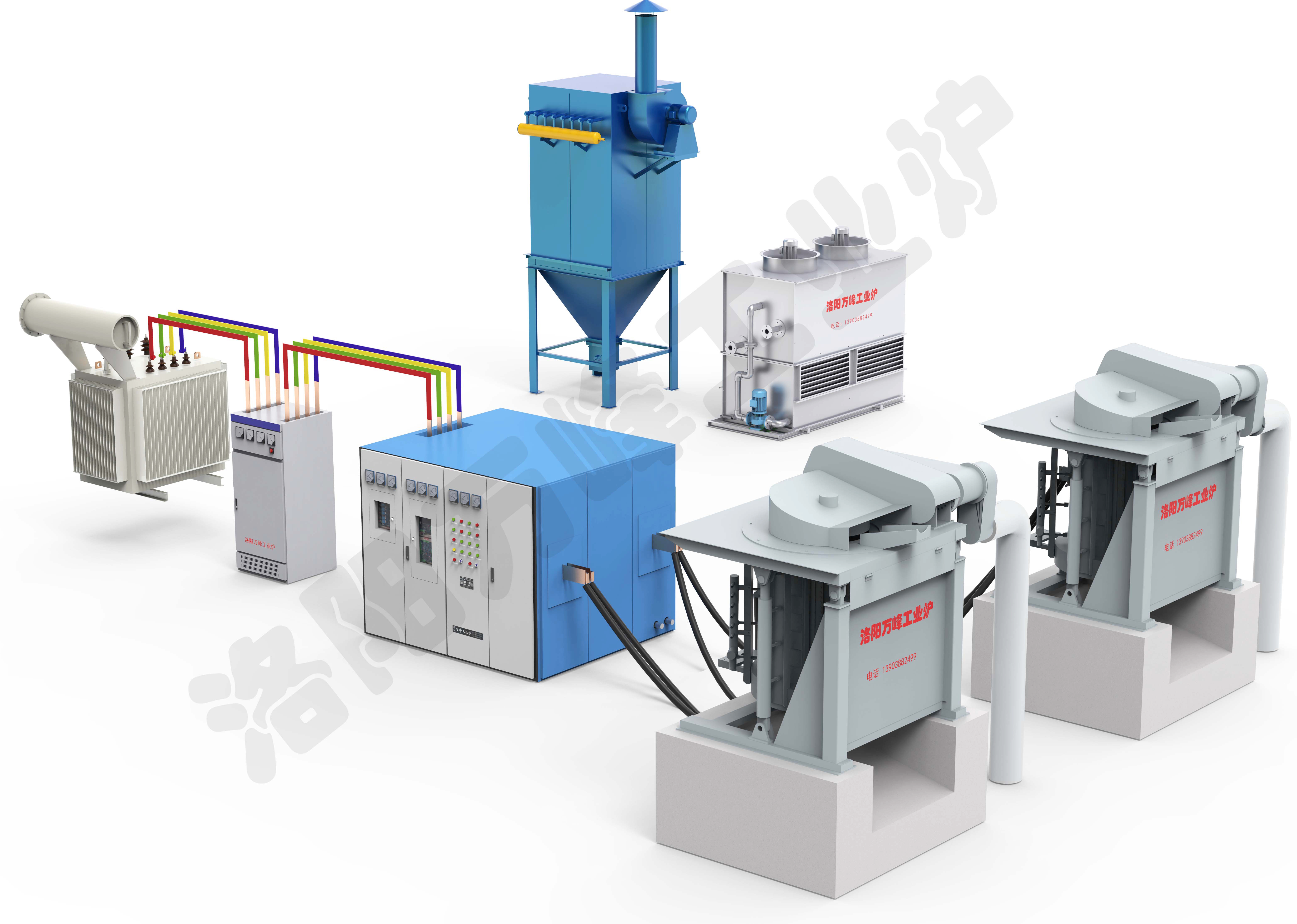 中頻爐冷卻水的溫度、壓力監(jiān)測方法