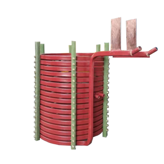 中頻爐、中頻電爐重要組成部分-感應(yīng)線圈（洛陽萬峰工業(yè)爐）